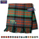 ★40％OFF！WINTER SALE♪イギリス製【Tweedmill Textiles】ツイードミル テキスタイルJULA TARTAN KNEE RUG（タータンチェック）WOOL BLANKET（ウール ブランケット）全19色