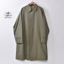 【ANATOMICA】アナトミカSINGLE RAGLAN COAT シングルラグランコートステンカラーコートGABARDINE ギャバジンOLIVE オリーブ