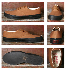 《マスタ待ち》【ANATOMICA】アナトミカWAKOUWAワクワDECKSHOESLOWデッキシューズローBROWN/BLACKブラウン/ブラック