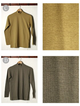 《マスタ待ち》正規販売店MadeinJapan【ANATOMICA】アナトミカMOCKNECKTEELONGSLEEVEモックネックTシャツ全5色z3x