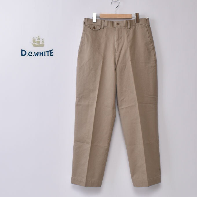 ★30％OFF SALE 【DC WHITE】ディーシーホワイトWEST POINT OFFICER PANTS D221850 ウェストポイント オフィサー パンツBEIGE ベージュ