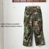 ꥫ Ʒ US.ARMY80ǯ M-65M65CARGO PANTS ѥķѥWOODLANDCAMO åɥɥ