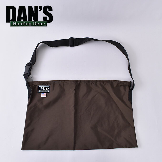 【DAN 039 S HUNTING GEAR】ダンズハンティングギアSHOULDER GAME BAGショルダーゲームバッグBROWN ブラウン《S-50》