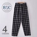 【BOXERCRAFT】ボクサークラフトFLANNEL EASY PANTS フランネルイージーパンツ全4色《S-60》