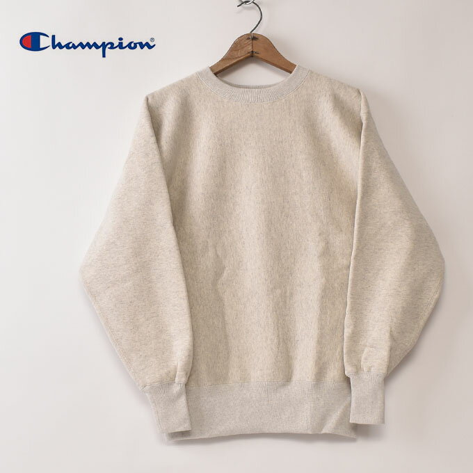 Champion / REVERSE WEAVE 2nd PATENT MODEL TRUE TO ARCHIVES (C3-Q042) / SILVER GRAYチャンピオン / リバースウィーブ(R) 2ndパテントモデル クルーネックスウェットシャツ / シルバーグレー