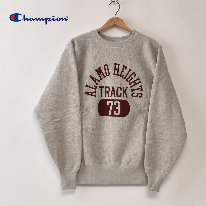 Champion / REVERSE WEAVE / TRUE TO ARCHIVES / C3-E010 “ALAMO HEIGHTS TRACK” / CREW NECK SWEAT SHIRT / GRAYチャンピオン / リバースウィーブ(R) / トゥルートゥーアーカイブス / クルーネックスウェットシャツ / グレー
