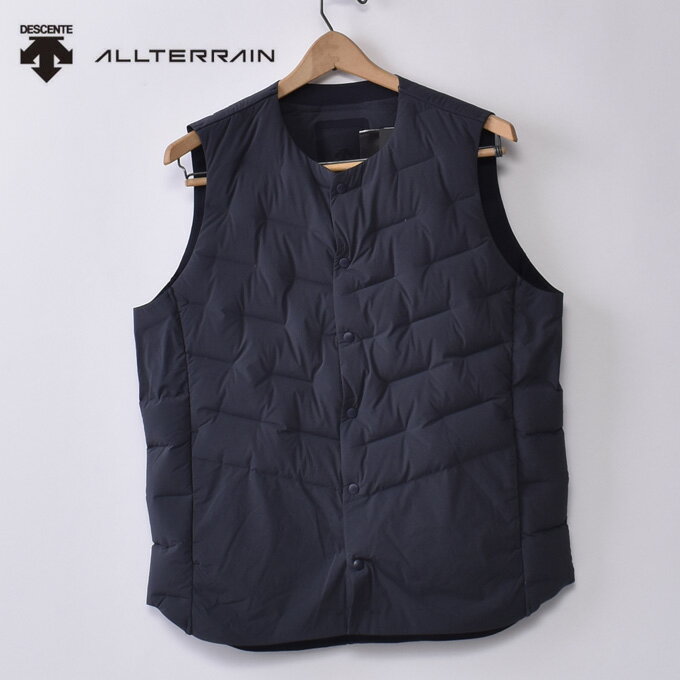 【DESCENTE ALLTERRAIN】デサント オルテライD.I.S. DOWN VEST（DAMQGC50）ダウンベスト全2色