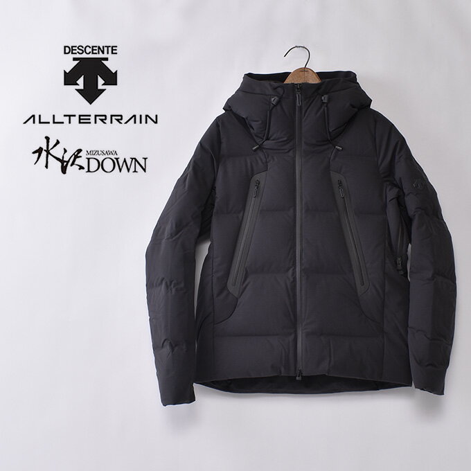 【DESCENTE】デサントALLTERRAIN オルテラインMizusawa Down 水沢ダウンMountaineer マウンテニア（DAMSGK30U）（GROX）Onyx Gray グレー