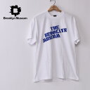 BROOKLYN MUSEUM ~ ONLY NY SHORT SLEEVE T-SHIRTubN~[WA~I[j[[N TVcWHITE zCg [lR|XΉ]