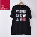 The Art Institute of Chicago Encyclopedic SHORT SLEEVE T-SHIRTシカゴミュージアム エンサイクロウピーディク 半袖TシャツBLACK ブラック 