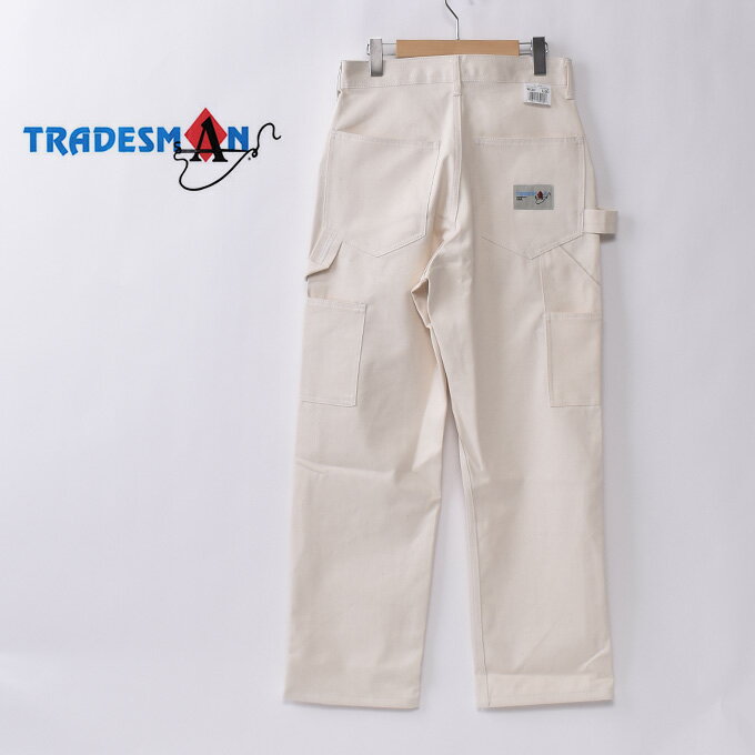 トレイズマン トレーズマンSINGLE KNEE PAINTER PANT シングルニーペインターパンツACE DROP Co. アメリカ製NATURAL ナチュラル