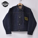 【BUZZRICKSON 039 S】バズリクソンズWORLD WAR II DENIM BLOUSE SPLIT T（BR16041T 421NV）ジージャン デニムジャケットONE WASH（421A）