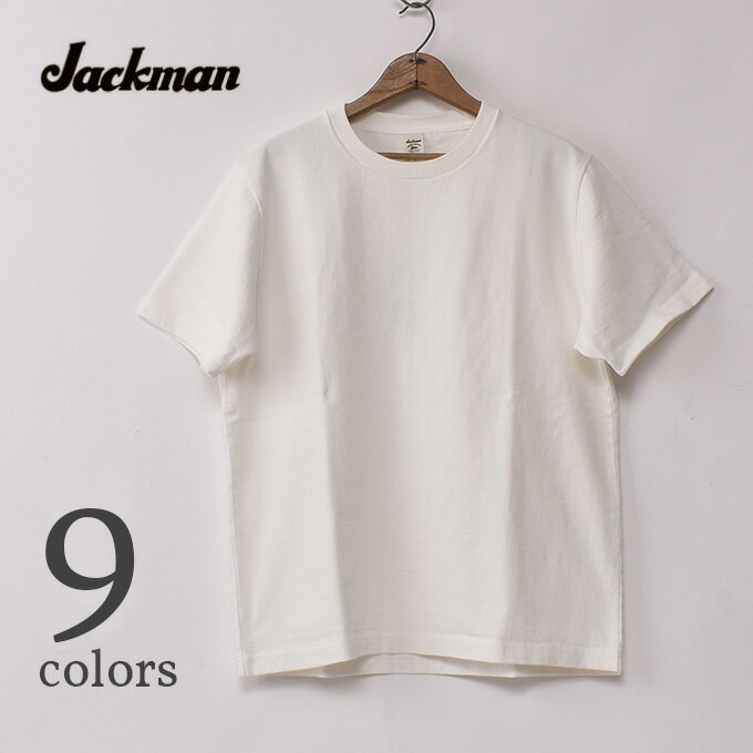 Jackman / Dotsume T-Shirts (JM5444) ジャックマン / ドツメTシャツ 全9色