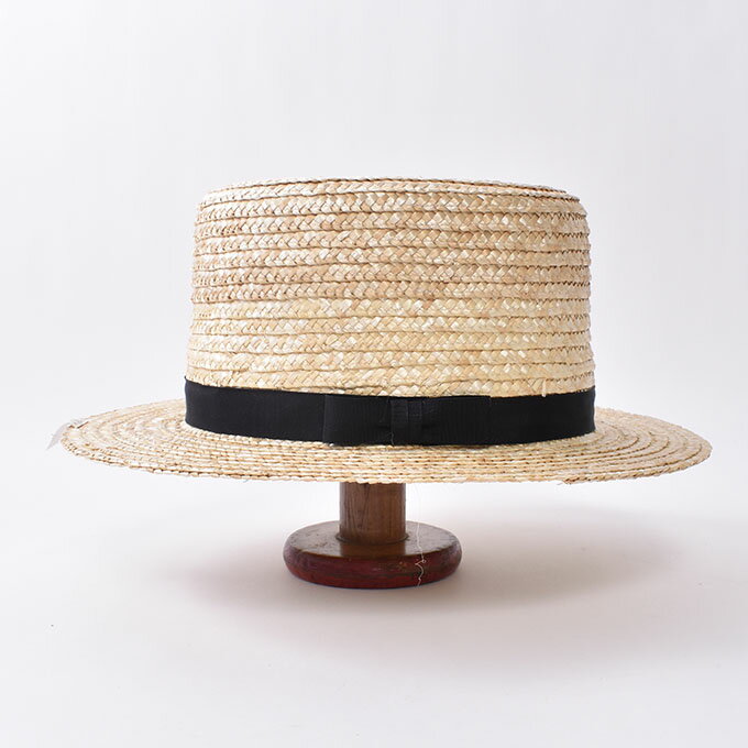 【FLYING CLOUD HATS BY AMISH】フライングクラウドハットSTRAW HAT WITH RIBBON AND BOWアーミッシュハットパナマハット パナマ帽 麦わら帽 ストローハット 3