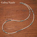 【Colina Yazzie】コリーナヤジーHEISHI BEADS NECKLACE ビーズネックレス/チョーカーBEIGE ベージュ