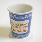 【WE ARE HAPPY TO SERVE YOU】New York Greek Diner Coffee CupCeramic Coffee Cup　セラミック コーヒー カップMoMA　ニューヨーク近代美術館取り扱い