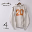 ウエアハウスNO.20 (Lot 484) SWEAT HOODフードスウェット パーカー プリントスウェットリバースウェーブスタイル全4色