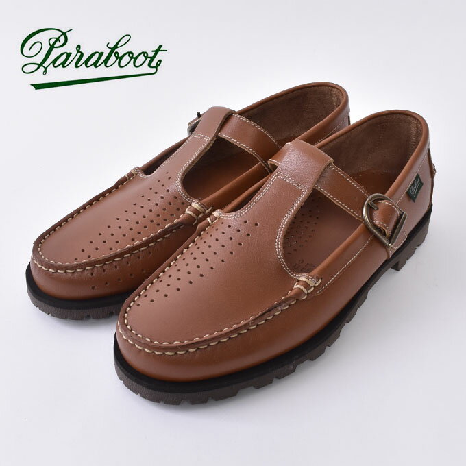 【Paraboot】パラブーツBABORD/RAID バボード デッキシューズ モカシン MARRON-LIS COGNAC ライトブラウン (222202)z5x