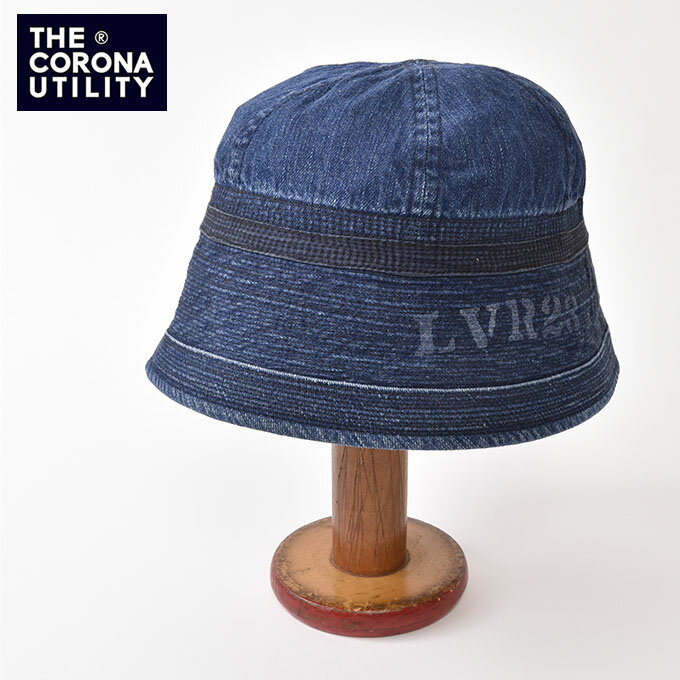 乐天商城 - THE CORONA UTILITY / CA010-25-01 NAVY HAT / Indigoコロナユーティリティ / ネイビー ハット / インディゴ[ネコポス対応]