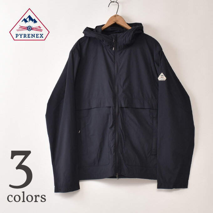 樂天商城 - ピレネックス / スレ―ル ウインドブレーカー ナイロンパーカー ナイロンフーディー 全3色PYRENEX / SOULER (UNISEX) アウター ユニセックス ブランド