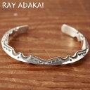 ナバホ族【RAY ADAKAI】レイアダカイZigzag BraceletジグザグブレスレットサイズM z5x