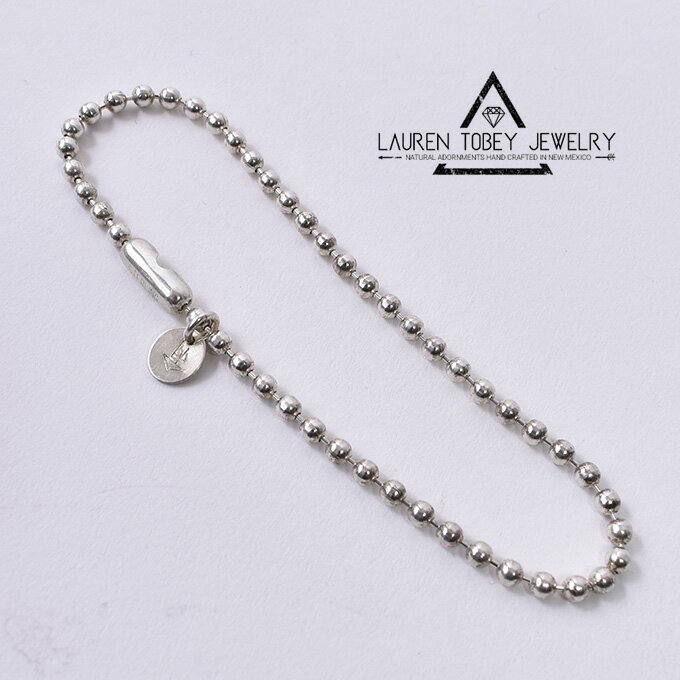 【Lauren tobey】ローレントビーball chain Bracelet Mediumボールチェーン ブレスレット[ネコポス対応]