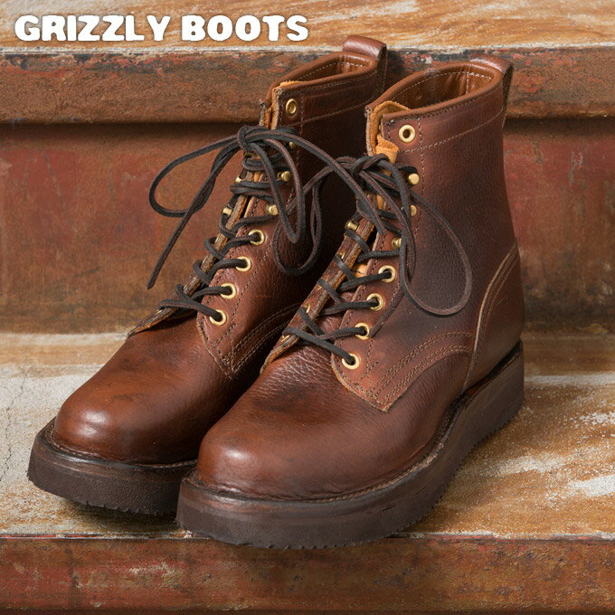 【GRIZZLY BOOTS】グリズリーブーツBLACK BEARブラックベアー（ワークブーツ）z2x