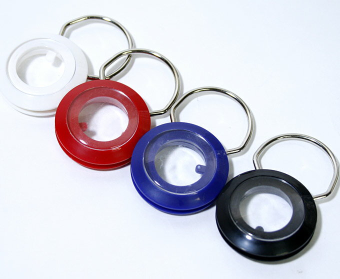 【BUTTON WORKS】ボタンワークスADVERTISING KEYRING アドヴァタイジング キーリング全4色 ネコポス対応