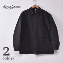 yKAPTAIN SUNSHINEzLveTVCCoverall Jacket (KS24SJK10) Jo[I[WPbgS2FiINK BLACKEBEIGEj