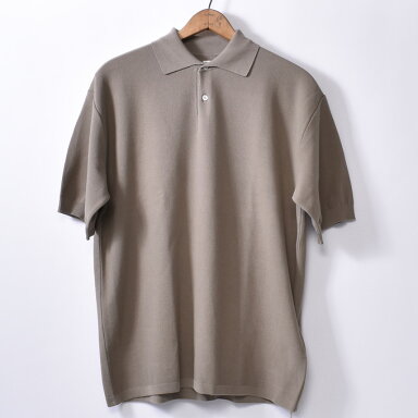 Kaptain Sunshine Knit Polo Collar Shirt KS9SKN04: Safari Kaptain Sunshine Knit Polo Collar Shirt KS8SKN04: Safari