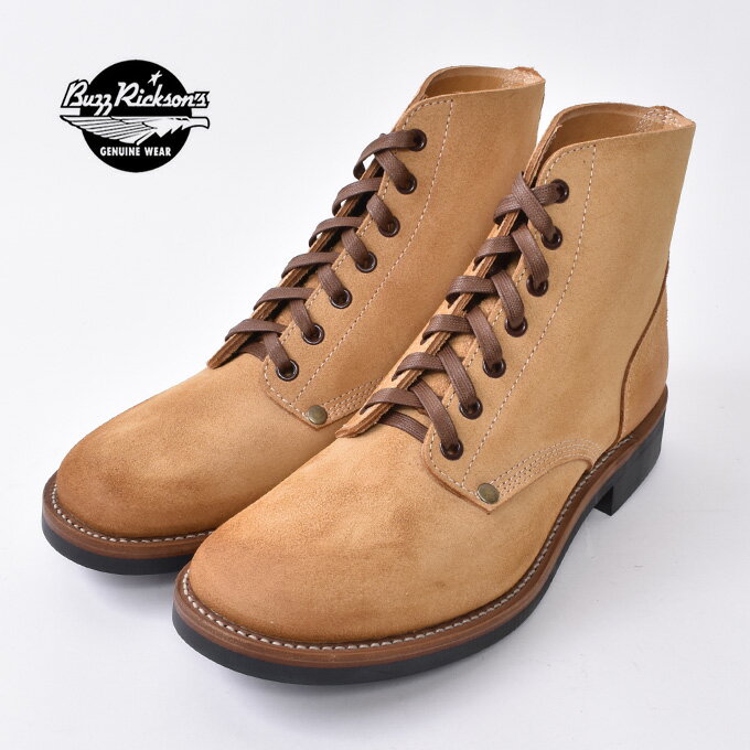 BUZZRICKSON'S / Lot No. BR02800 / SHOE, SERVICE, REVERSE UPPER, COMPOSITION SOLE Type M-43 / CAMELバズリクソンズ / M-43サービスシューズ / キャメル