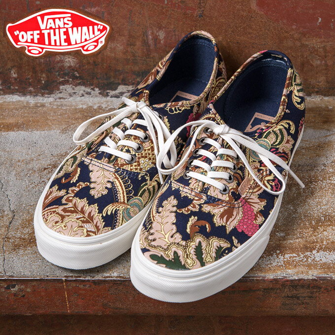 バンズ スニーカーCALIFORNIA AUTHENTICカリフォルニア オーセンティックROYAL PAISLEY ロイヤルペイズリーDRESS BLUES