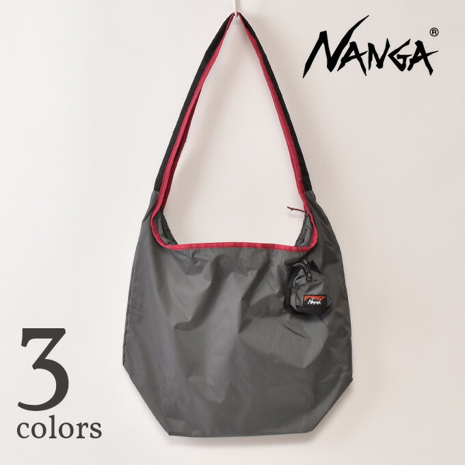樂天商城 - NANGA / POCKETABLE SHOULDER BAGナンガ / ポケッタブル ショルダーバッグ エコバッグ 携帯バッグ 全3色[ネコポス対応]z10x