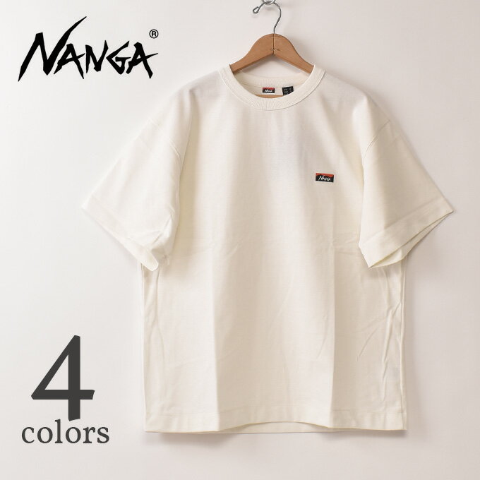 ナンガ / エコハイブリッド ボックスロゴ エンブロイダリー ショートスリーブTシャツ 全4色NANGA / ECO HYBRID BOX LOGO EMBROIDERY S/S TEE (UNISEX) NANGA ナンガ tシャツ メンズ Tシャツ z10x