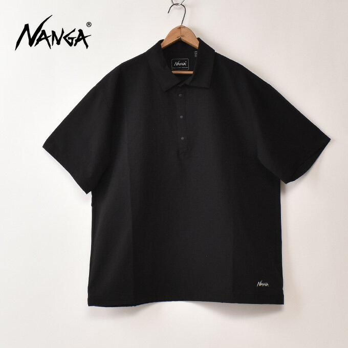 乐天商城 - ナンガ / ドットエア コンフィー ポロシャツ /ブラックNANGA / DotAir COMFY POLO SHIRTS / BLACK [ネコポス対応]z10x