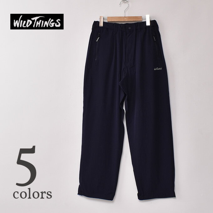 ★30％OFF SALE！WILDTHINGS / LAX PANTS (WT25050AD) ワイルドシングス / ラックスパンツ 全5色のサムネイル