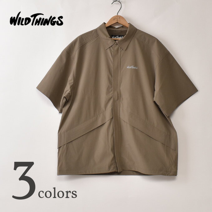 樂天商城 - ワイルドシングス / エラスティックナイロンデナリシャツ (WT26035AD) WILDTHINGS / ELASTIC NYLON DENALI SHIRTS 全3色z10x