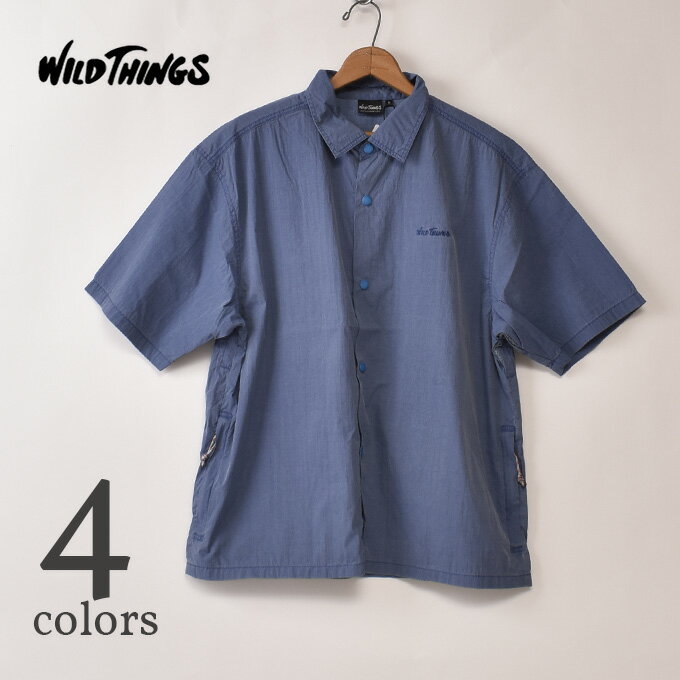 樂天商城 - ワイルドシングス / ダブルダイ ナイロン ブリスクシャツ (WT26023AD) WILDTHINGS / DOUBLE DYED NYLON BRISK SHIRTS 全4色z10x