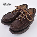 【YUKETEN】ユケテンWINGTIP GHILLIE MOC ROCKER DBウイングチップ ギリ―モック ロッカーダービーCXL クロームエクセルレザーBROWN ブラウン《S-50》