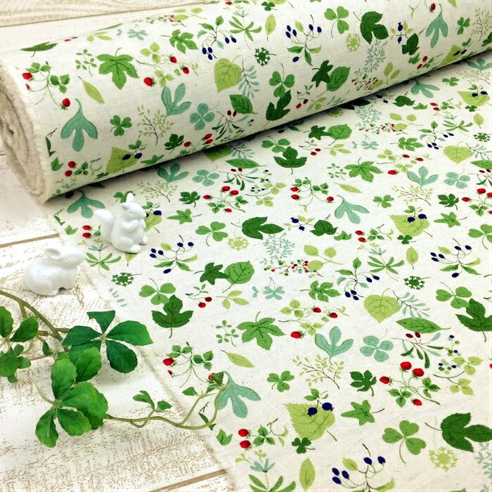 Rakuten - ベリー＆リーフ | 布 生地 綿 麻 コットン リネン 110cm幅 切り売り 10cm単位