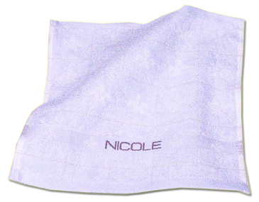 【母の日 ギフト】ブランド「NICOLE WHITE」〔ニコルホワイト〕ハンドタオルハンカチ　母の日に・プチギフト・プレゼント・結婚式・入園 入学 挨拶・退職・お返し・景品【コットンハウス】