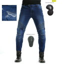 【スーパーSALE 10%OFF】バイクパンツ 撥水加工 デニムパンツ バイク レーシング オートバイパンツ バイクウェア ライダーパンツ メンズ 男性 通気 耐磨 バイク用品 防風 防寒 四季 父の日