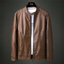 【スーパーSALE 10%OFF】バイクジャケット 革ジャン アウター ライダース バイク ライダースジャケット レザージャケット フェイクレザー PU ジャケット メンズ カジュアル 春 秋 父の日