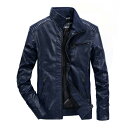 【スーパーSALE 10%OFF】バイクジャケット 革ジャン アウター ライダース バイク ライダースジャケット レザージャケット フェイクレザー PU ジャケット メンズ カジュアル 春 秋 父の日