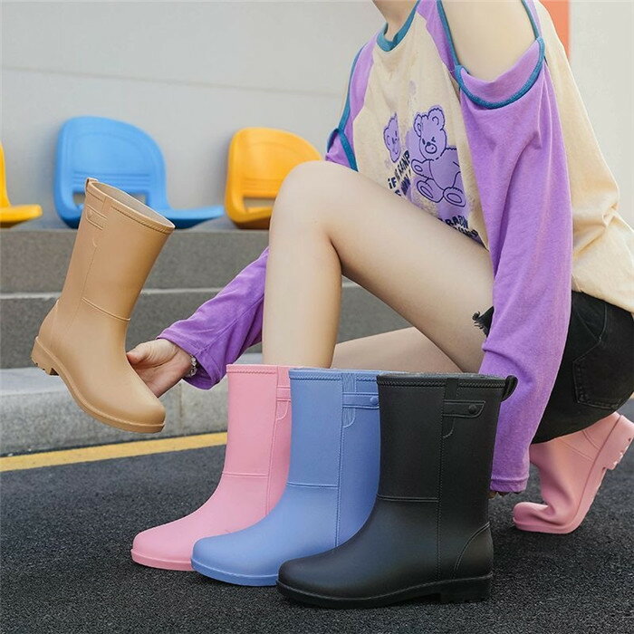 レインシューズ レディース レインブーツ ブーツ ショートブーツ 長靴 短靴 雨靴 靴 おしゃれ 防水 防雪 軽量 歩きやすい オールシーズン 晴雨兼用 女性用 雨具 梅雨対策 防滑 軽量 運動 園芸 ファション