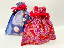 【送料無料】★ 手作り 和柄 巾着 2枚セット (桜満開) +(毬と花) ★ #プレゼント #御朱印帳 #花火 #着物 #和装 #信玄袋 #合切袋 #祭用品 #化粧ポーチ #小物入れ #マルチ袋 #お着替袋 #文房具 #フリーケース #シューズ入れ #バックの中の整理用 #メンズ #レディース
