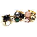 イヤーカフ【ビジューのイヤーカフ】アクセサリー レディース カラーストーン ビジュー ミニ 普段使い かわいい おしゃれ 上品 緑グリーン ピンク 黒ブラック ...