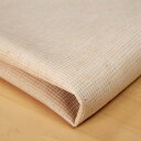 ワッフル生地 布 オーガニックコットン ベージュ 【10cm単位】 切り売り 綿100% 布地 110cm幅 商用利用可能 メール便1.5mまで