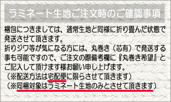 【生地　布】≪つや消しラミネート加工≫大柄キャンバスプリント