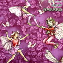 USA Cotton }CP~[ ԂƗd Flower FAIRIES PURPLEiP50cmjmichael miller/AJt@ubN/n